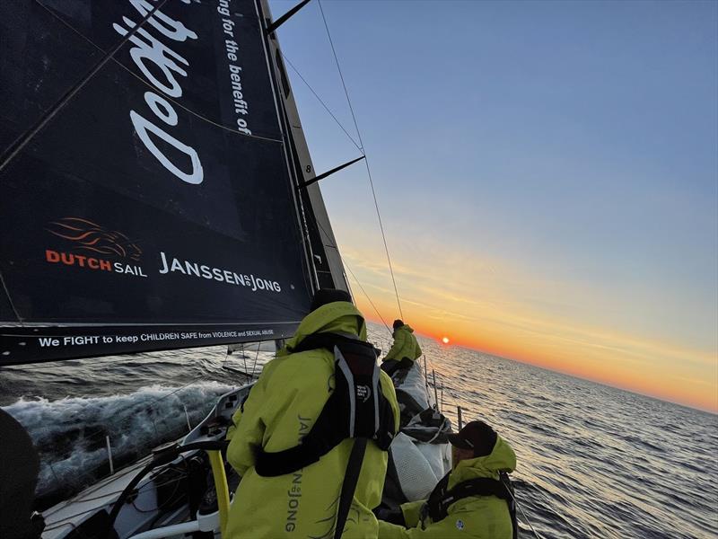 The Ocean Race Europe photo copyright Team Childhood I taken at  and featuring the Volvo One-Design class