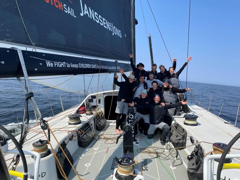 Team Childhood I take the win in the Race to Stockholm - The Ocean Race Europe photo copyright Team Childhood I taken at  and featuring the Volvo One-Design class