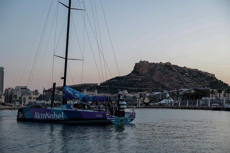 AkzoNobel - The finish of Leg Two of The Ocean Race Europe, from Cascais, Portugal, to Alicante, Spain photo copyright Sailing Energy / The Ocean Race taken at  and featuring the Volvo One-Design class
