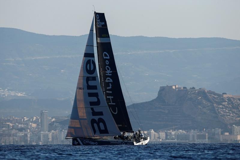 The finish of Leg Two of The Ocean Race Europe, from Cascais, Portugal, to Alicante, Spain photo copyright Sailing Energy / The Ocean Race taken at  and featuring the Volvo One-Design class