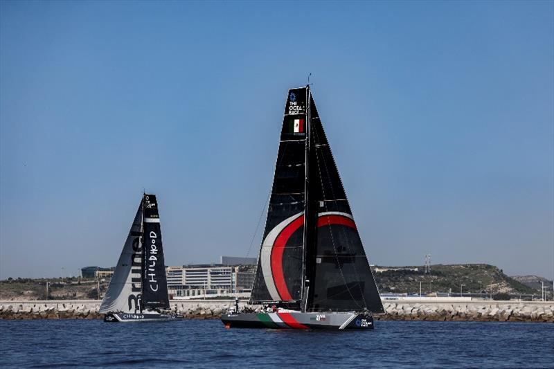 The finish of Leg Two of The Ocean Race Europe, from Cascais, Portugal, to Alicante, Spain. - photo © Sailing Energy / The Ocean Race