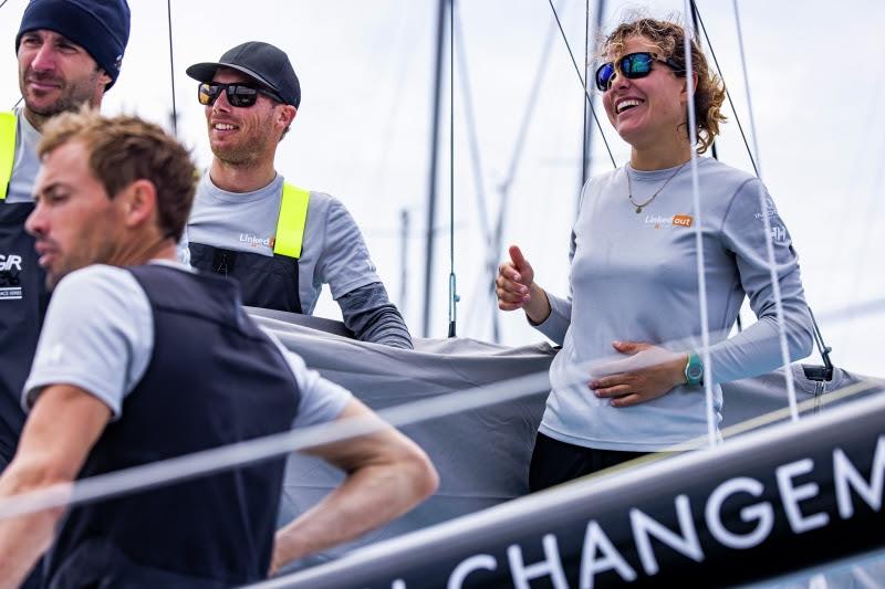 The finish of Leg One of The Ocean Race Europe from Lorient, France to Cascais, Portugal photo copyright Sailing Energy / The Ocean Race taken at  and featuring the Volvo One-Design class