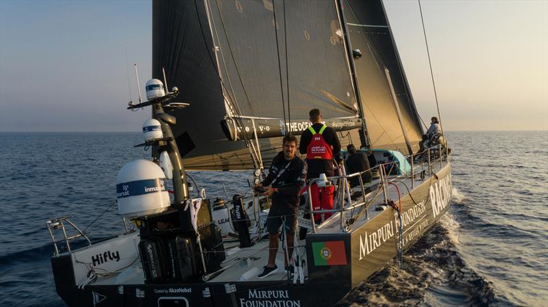 The Ocean Race Europe. Leg 3 from Alicante, Spain, to Genoa, Italy. On Board Mirpuri Foundation Racing Team photo copyright Martin Keruzore / Mirpuri Foundation Race Team / The Ocean Race taken at  and featuring the Volvo One-Design class