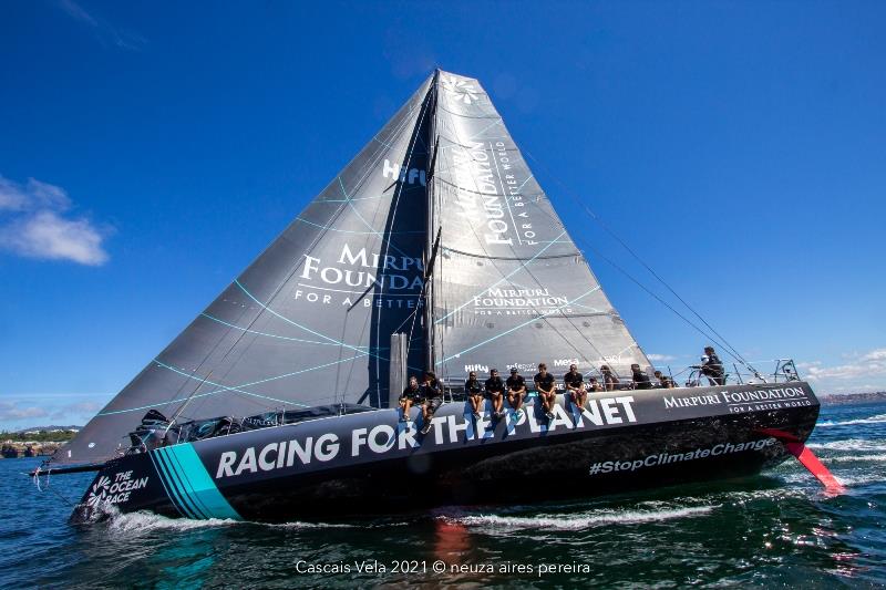 Mirpuri Foundation racing team wins line honours first in Cascais Vela 2021 photo copyright Neuza Aires Pereira / Cascais Vela 2021 taken at Clube Naval de Cascais and featuring the Volvo One-Design class