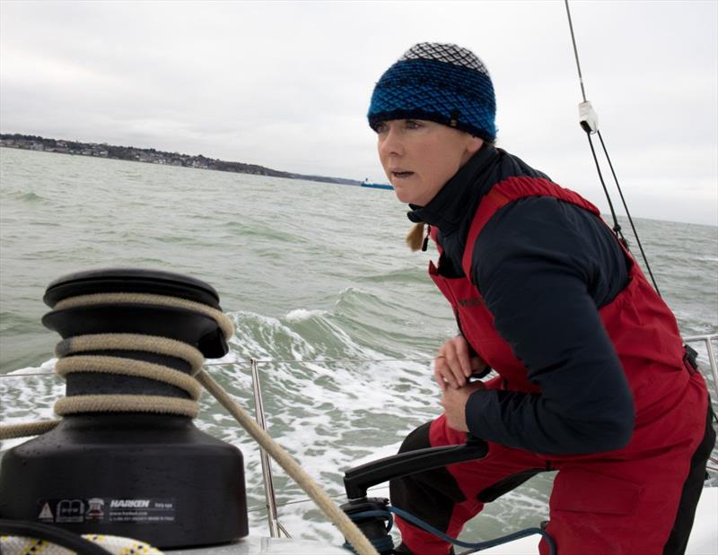 Double Olympic gold medallist Shirley Robertson will be racing round her native Scotland for the first time during the race photo copyright Vertigo Films / Tim Butt taken at Royal Ocean Racing Club and featuring the Volvo One-Design class