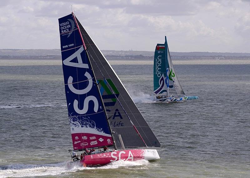 Team SCA competed in 2014 and set a new record of 4 days 21 hrs 00 mins 39 secs photo copyright Team SCA taken at Royal Ocean Racing Club and featuring the Volvo One-Design class