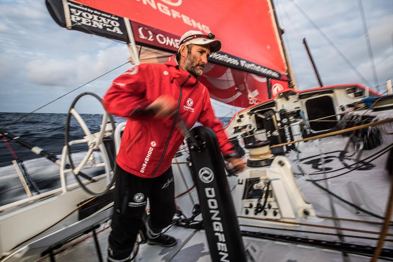 Leg 4, Melbourne to Hong Kong, day 18 on board Dongfeng. - photo © Martin Keruzore / Volvo AB