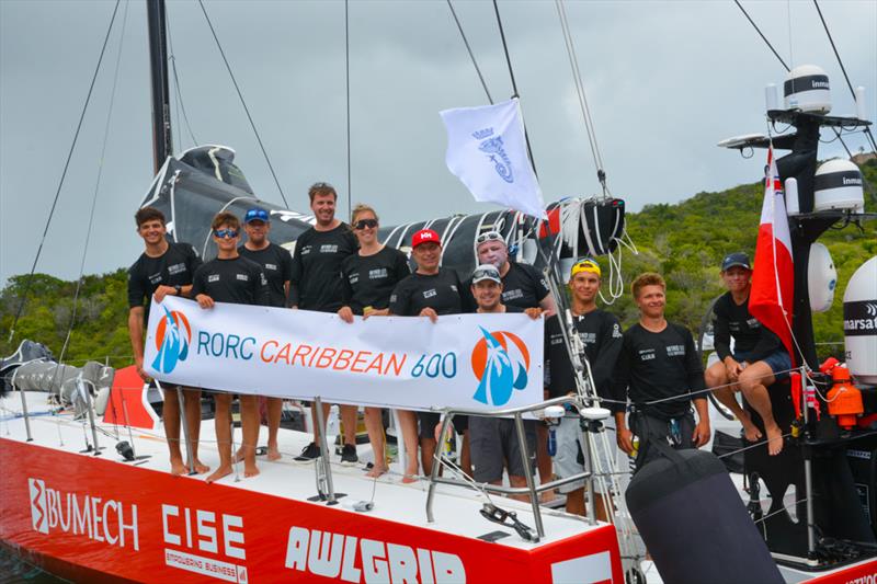 Wind Whisper (POL) skippered by Joca Signorini was the first VO65 to finish the RORC Caribbean 600 - photo © Mags Hudgell / RORC