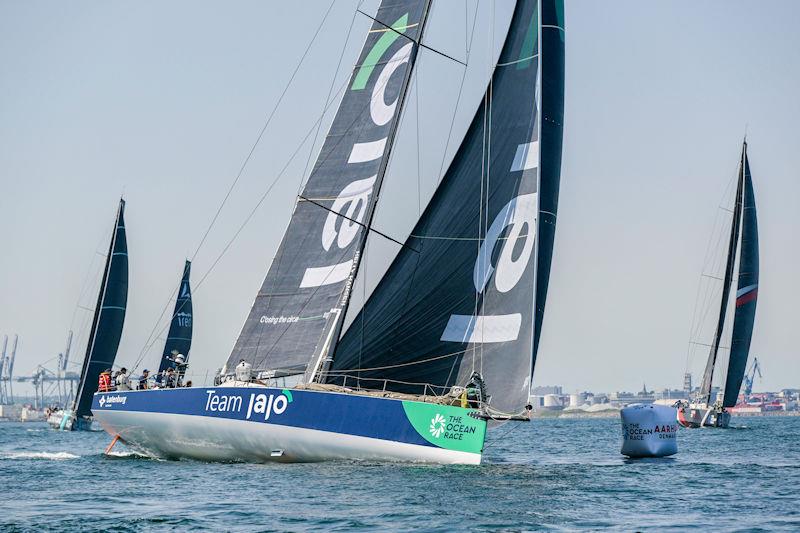 The Ocean Race 2022-23 - 4 June 2023. The Ocean Race VO65 Sprint Cup In-Port Race in Aarhus. Team JAJO photo copyright Sailing Energy / The Ocean Race taken at  and featuring the Volvo One-Design class