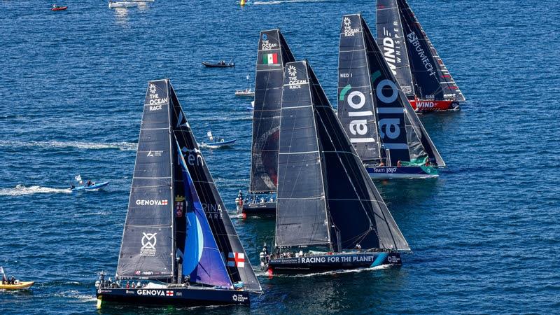 Start of Leg 6 in the The Ocean Race photo copyright Sailing Energy / The Ocean Race taken at  and featuring the Volvo One-Design class