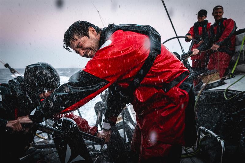 The Ocean Race VO65 Sprint Cup 2022-23 - 26 June 2023, Stage 3, Day 11 onboard Austrian Ocean Racing powered by Team Genova. © Stefan Leitner / Austrian Ocean Racing - Team Genova / The Ocean Race photo copyright Stefan Leitner / Austrian Ocean Racing - Team Genova / The Ocean Race taken at  and featuring the Volvo One-Design class