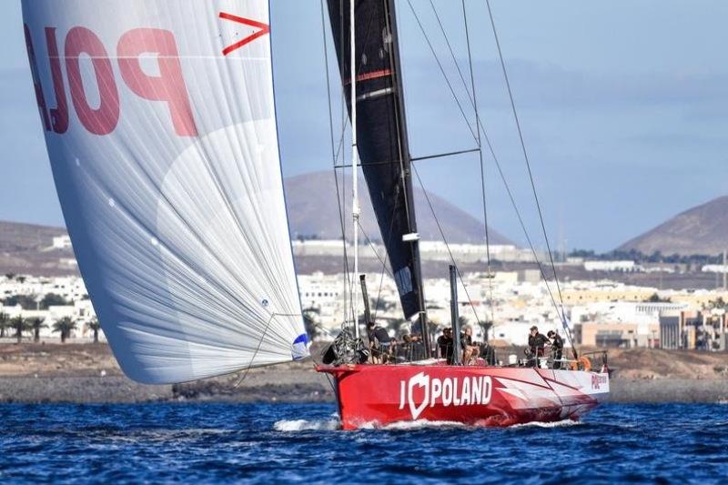 The Polish National Foundation's Volvo 70 I Love Poland, skippered by Grzegorz Baranowski was the winner of IRC Super Zero photo copyright James Mitchell taken at Royal Ocean Racing Club and featuring the Volvo 70 class