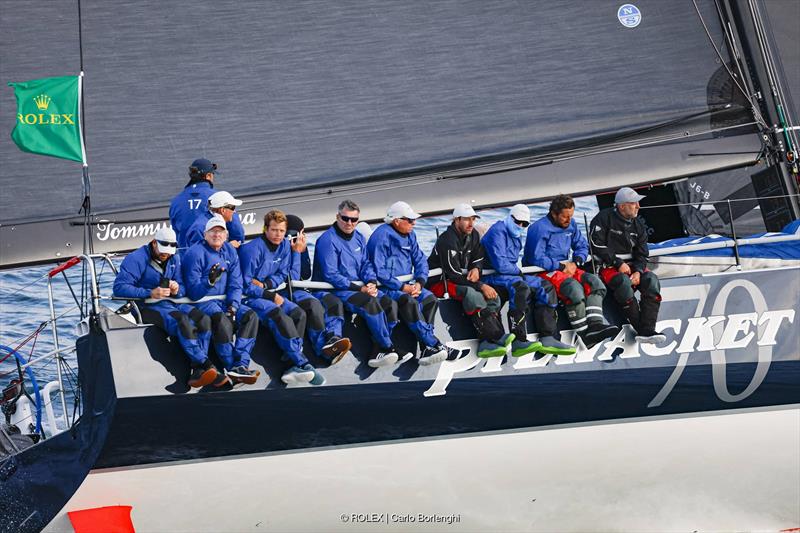 Rolex Fastnet Race: Roy P Disney's Pyewacket 70 currently lies third in IRC SZ - photo © ROLEX / Carlo Borlenghi