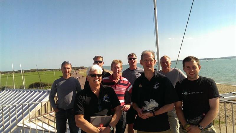 Vortex Nationals winners at Stokes Bay photo copyright Jim Trice taken at Stokes Bay Sailing Club and featuring the Vortex class