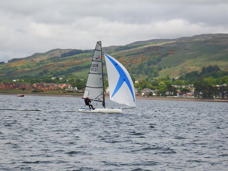 Vortex Scottish Nationals at Largs photo copyright Martin Latimer taken at Largs Sailing Club and featuring the Vortex class