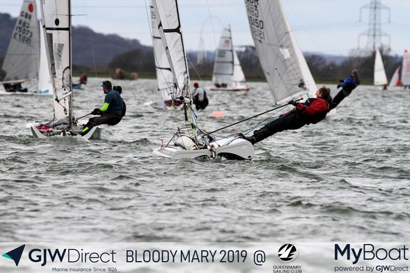 GJW Direct Bloody Mary 2019 photo copyright Mark Jardine taken at Queen Mary Sailing Club and featuring the Vortex class