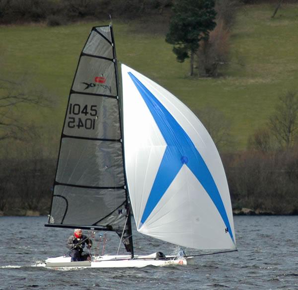 Vortex Midlands / Welsh Grand Prix during the Bala Easter Regatta photo copyright BSC taken at Bala Sailing Club and featuring the Vortex class