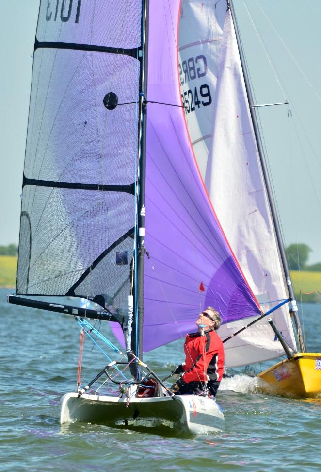 Vortexes during the Laser multi-class at Grafham photo copyright Richard Janulewicz / www.fotoboat.com taken at Grafham Water Sailing Club and featuring the Vortex class