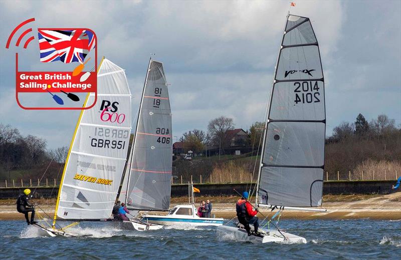 King George Gallop 2019 in the Great British Sailing Challenge photo copyright Tim Olin / www.olinphoto.co.uk taken at King George Sailing Club and featuring the Vortex class