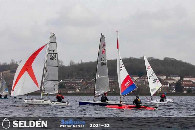 First ever King George Gallop forms part of the SailJuice Winter Series photo copyright Tim Olin / www.olinphoto.co.uk taken at King George Sailing Club and featuring the Vortex class