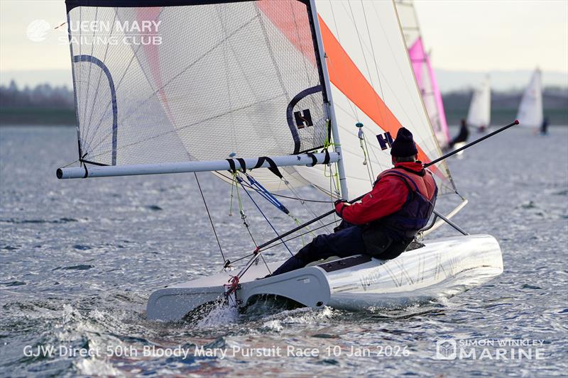 GJW Direct 50th Bloody Mary photo copyright Simon Winkley Marine taken at Queen Mary Sailing Club and featuring the Vortex class
