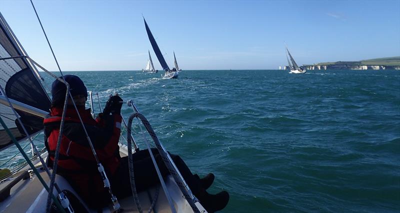 PYRA Poole-Lymington-Poole Races photo copyright Myrian Paish taken at Poole Yacht Racing Association and featuring the VPRS class