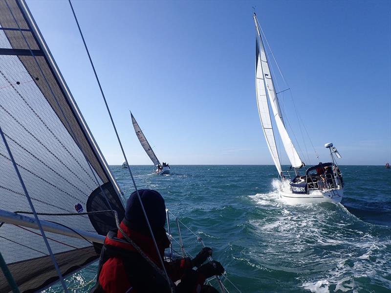 PYRA Poole-Lymington-Poole Races photo copyright Myrian Paish taken at Poole Yacht Racing Association and featuring the VPRS class