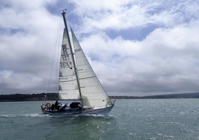 PYRA Poole-Lymington-Poole Races photo copyright Myrian Paish taken at Poole Yacht Racing Association and featuring the VPRS class