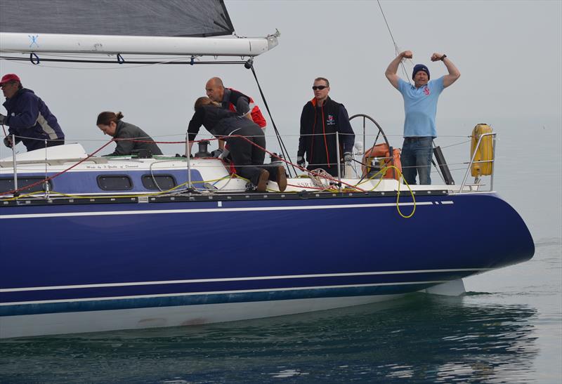 Blue Extacy during the Poole Yacht Racing Association Pursuit Race photo copyright Roger Bond taken at Poole Yacht Racing Association and featuring the VPRS class