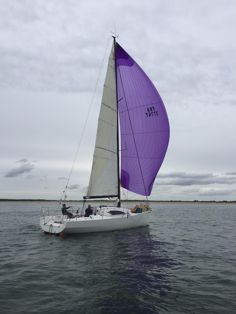 JPK10.10 'Joy' during the PYRA Clipper Marine Two Handed Series photo copyright Keith Lovett taken at Poole Yacht Racing Association and featuring the VPRS class