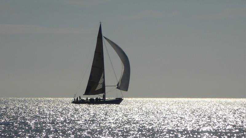 PYRA race to Weymouth photo copyright Mike Fox taken at Poole Yacht Racing Association and featuring the VPRS class