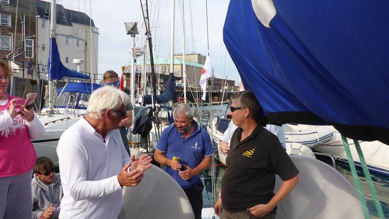 PYRA race to Weymouth photo copyright Mike Fox taken at Poole Yacht Racing Association and featuring the VPRS class