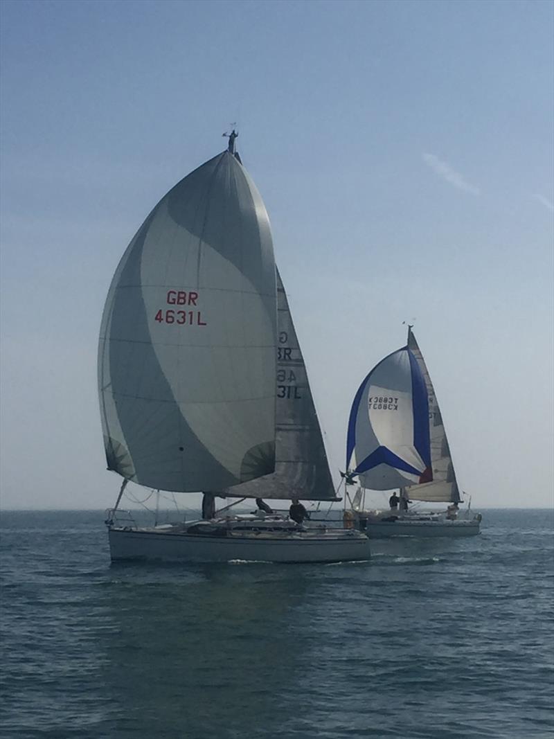 PYRA Easter mini-series photo copyright Ian Braham & Andy Powell taken at Poole Yacht Racing Association and featuring the VPRS class