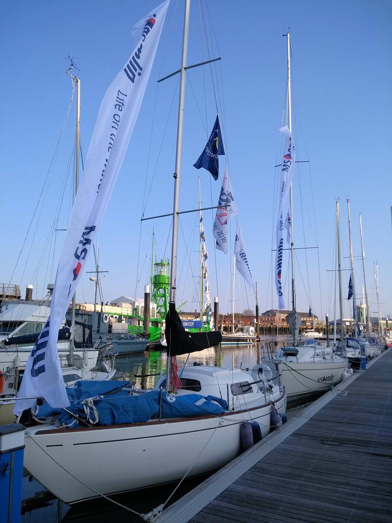 PYRA Easter mini-series fleet in Gosport photo copyright Ian Braham & Andy Powell taken at Poole Yacht Racing Association and featuring the VPRS class