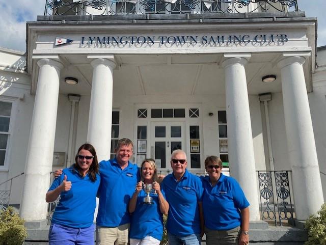 Team Stoneways QT wins Class Two an the Stoneways VPRS Nationals in Lymington photo copyright Stoneways VPRS taken at Lymington Town Sailing Club and featuring the VPRS class