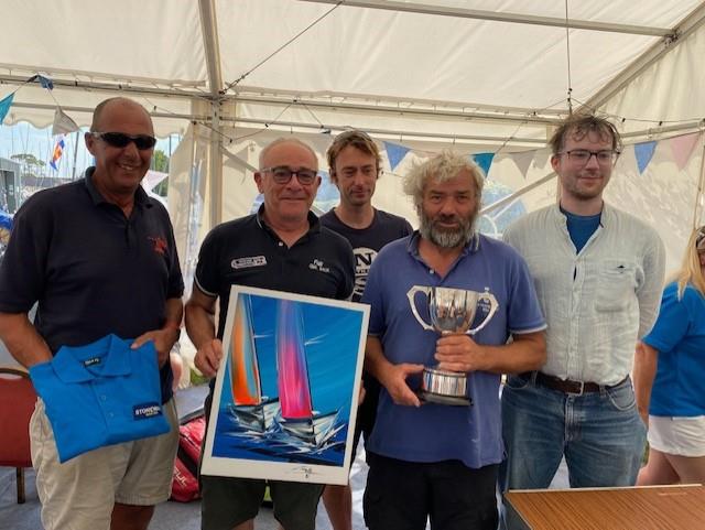 Team Joy wins Class One an the Stoneways VPRS Nationals in Lymington photo copyright Stoneways VPRS taken at Lymington Town Sailing Club and featuring the VPRS class