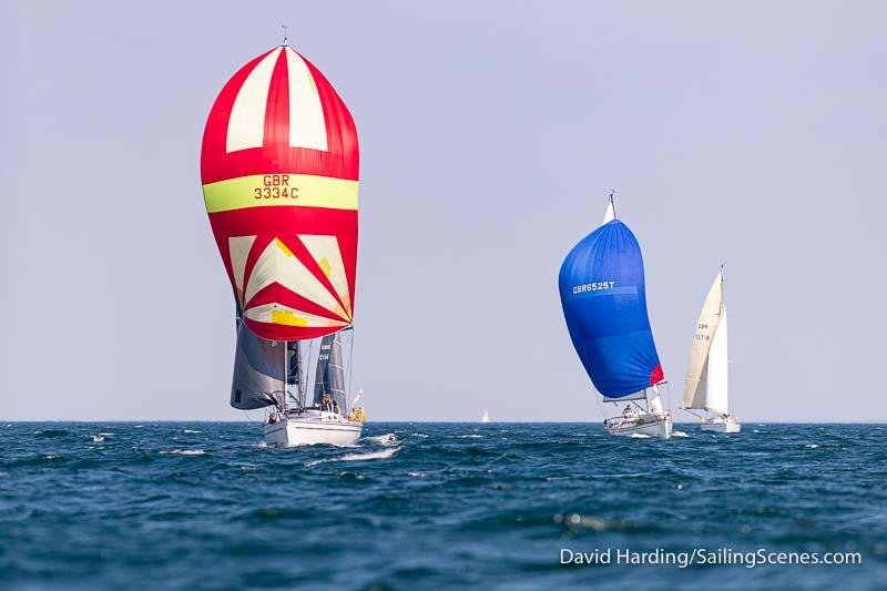 Esprit 3 in the Sandbanks Brewery / Stoneways VPRS Two-Handed Mini Series in Poole Bay photo copyright David Harding / www.sailingscenes.com taken at Poole Yacht Racing Association and featuring the VPRS class