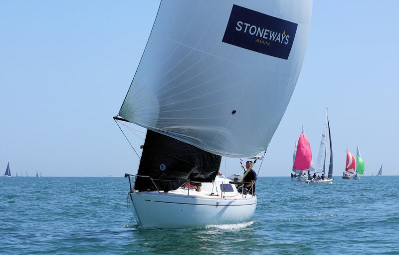 VPRS GBR 1972 QT on Sunday at the International Paint Poole Regatta 2026 photo copyright Mark Jardine taken at Parkstone Yacht Club and featuring the VPRS class