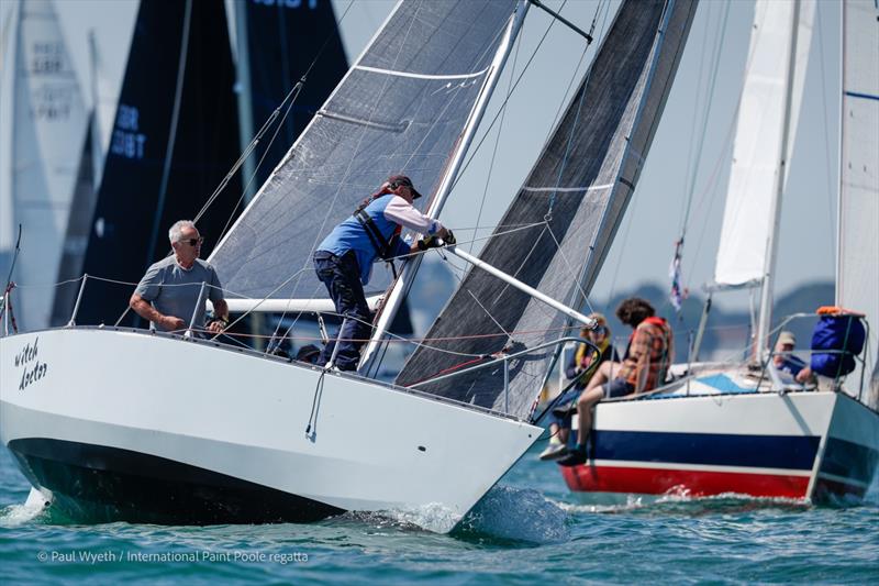 Witch Doctor, GBR 2720, on Sunday at the International Paint Poole Regatta 2026 photo copyright Paul Wyeth / www.pwpictures.com taken at Parkstone Yacht Club and featuring the VPRS class