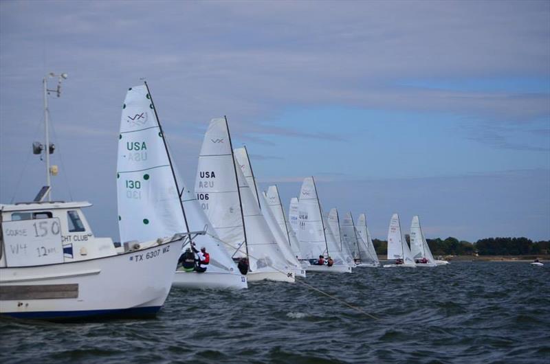  VX One North American Championship day 2 photo copyright Christopher E. Howell taken at Rush Creek Yacht Club and featuring the VX One class