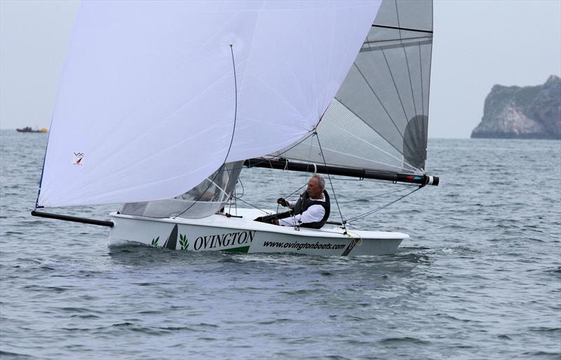 Brian Bennett sailing during the Ovington VX One Nationals at Torquay - photo © Mark Jardine / YachtsandYachting.com