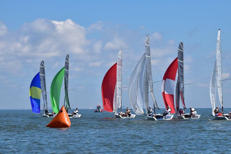 VX One North American Championship at Gulfport day 2 photo copyright Christopher Howell taken at Gulfport Yacht Club and featuring the VX One class