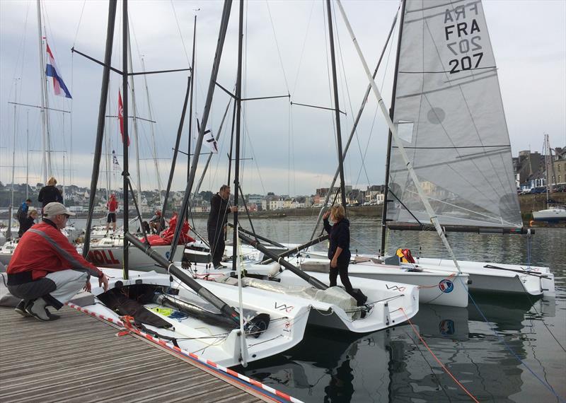 The inaugural VX One Euro Cup, held during the Grand Prix Ecole Navale 2016 photo copyright Ovington Boats taken at  and featuring the VX One class