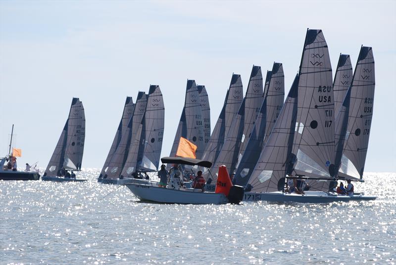 VX One racing photo copyright Ovington Boats taken at  and featuring the VX One class