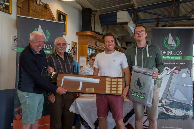 David Chandler, Charlie Chandler & Rick Boyce win the VX One Nationals at Sunderland photo copyright Tim Olin / www.olinphoto.co.uk taken at Sunderland Yacht Club and featuring the VX One class