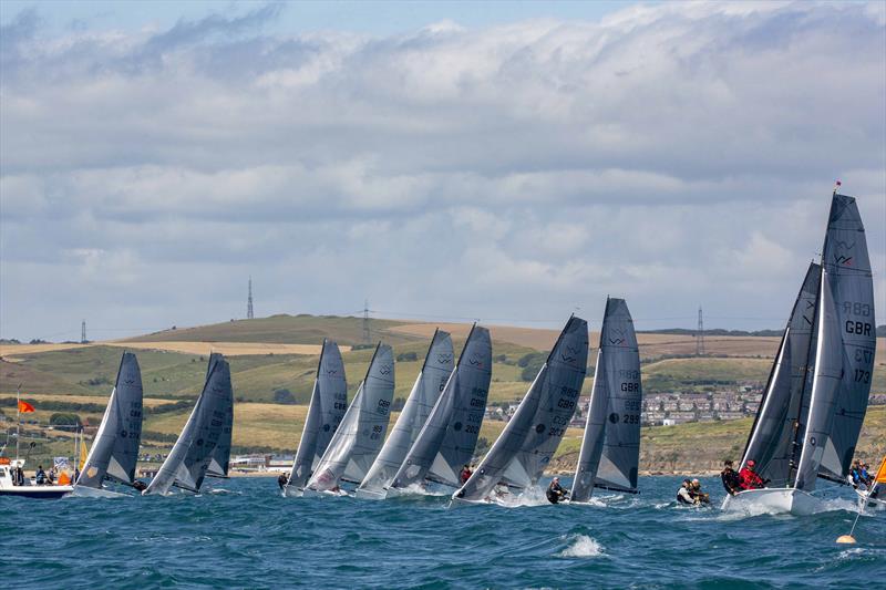 VX One Nationals in Weymouth photo copyright Tim Olin / www.olinphoto.co.uk taken at Weymouth Sailing Club and featuring the VX One class