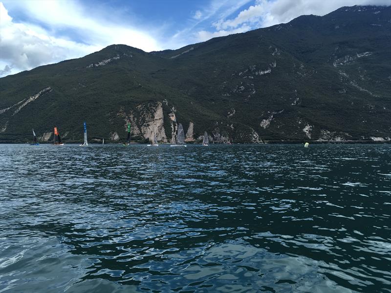 VX One Riva del Garda Eurocup photo copyright Charlie Chandle taken at Fraglia Vela Riva and featuring the VX One class