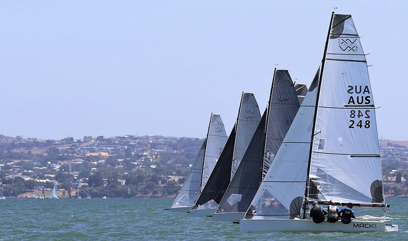 Mack One - Australian Champions - VX One photo copyright Brady Lowe taken at Royal Geelong Yacht Club and featuring the VX One class