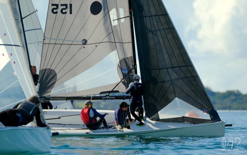 Day 2 - 2019 VX One Winter Nationals photo copyright Mitchell Pearson / SurfSailKite taken at Royal Queensland Yacht Squadron and featuring the VX One class