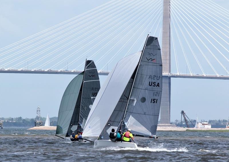 2021 Charleston Race Week - Day 2 photo copyright Willy Keyworth taken at Charleston Yacht Club and featuring the VX One class